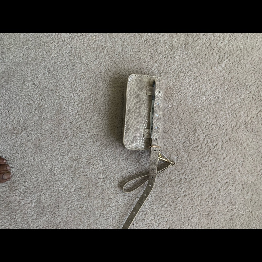 Metallic Snake-Embossed Convertible… - Picture 5 of 9